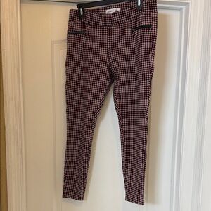 Old Navy Houndstooth Leggings - Pink and Black